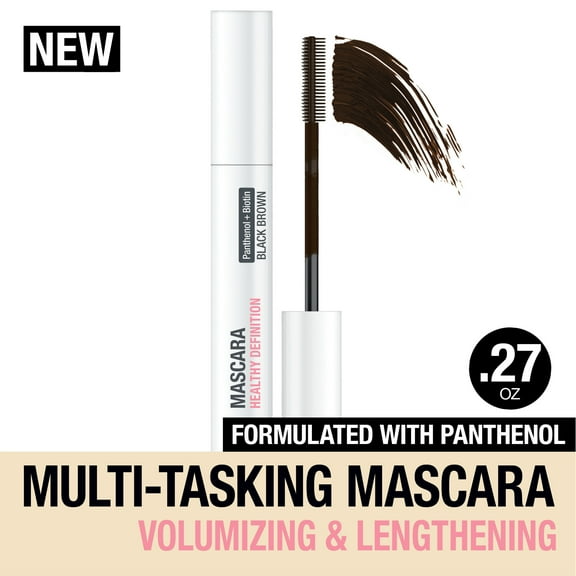 Neutrogena Healthy Definition Eyelash Mascara, Black Brown .27 oz