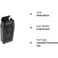 thumbnail image 2 of Colibri Quantum Triple Jet Lighter with Integrated Spring Loaded V-Cut Cigar Cutter for up to a Large 60+ Ring Gauge, Wind Resistant, Altitude Tested, Refillable Butane (Matte Black), 2 of 2