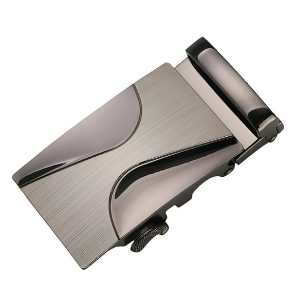 TELOLY Men's Ratchet Belt Buckle, Automatic Buckle for Webbing 35mm