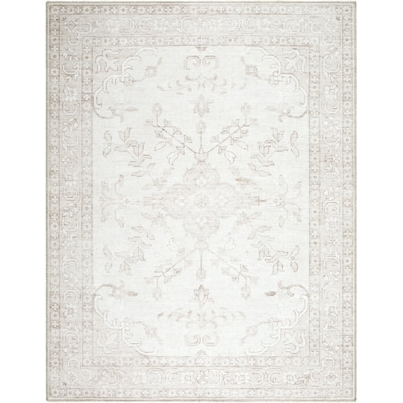 My Texas House Pearl 5'3" x 7' Washable Area Rug