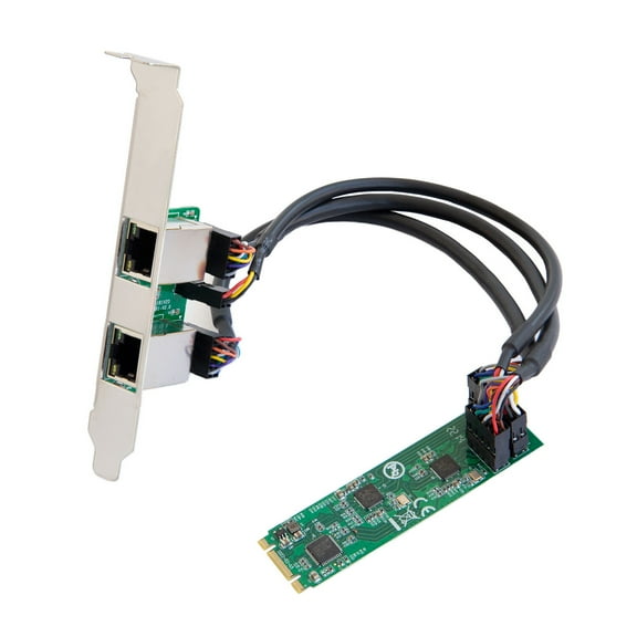 IOCrest Dual 2.5 Gigabit M.2 BM Key Ethernet Network Expansion Card