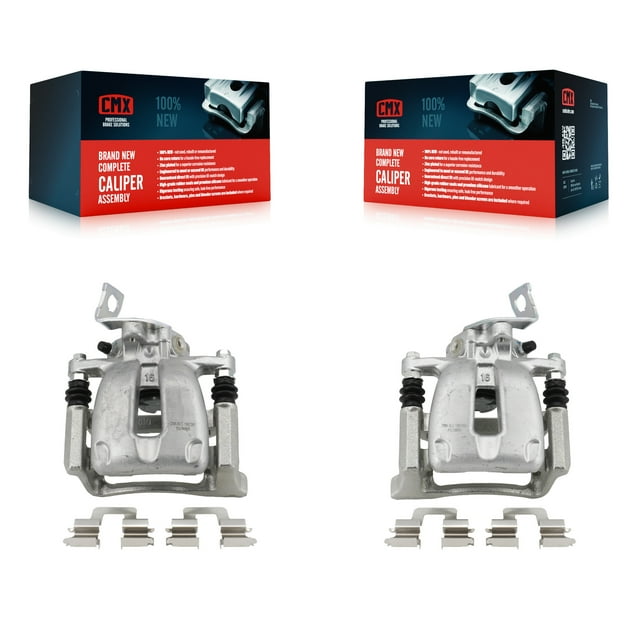 CMX Rear Disc Brake Caliper Assembly Left Right Side (Driver Passenger) Kit for Car Volkswagen Passat CC KBC-100348
