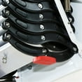 thumbnail image 4 of INTBUYING Wall-Mounted Attic Folding Ladders 14Steps Al-mg Alloy Black-White, 4 of 10