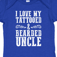 thumbnail image 4 of Inktastic I Love My Tattooed & Bearded Uncle Boys Baby Bodysuit, 4 of 5