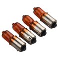 thumbnail image 4 of 4x Ampoules Indicateurs Mini pour Moto Motocyclette Halogène Base BA9S Ambre 12V 21W, 4 of 12