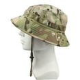 thumbnail image 7 of Boonie Hat - Military Tactical Brim Hat, Sun Cap for Men Hunting Fishing Outdoor Camping Tactical Airsoft Sniper  Bucket Boonie Hats Army  Military Accessories Summer Caps for Men, 7 of 7
