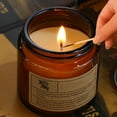Boy Smells Bonfire Scented Candle Inappropriate Large Pillar Winding