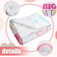 thumbnail image 4 of 60" x 50" Big Sister Blanket Big Sister Gifts Big Sister Birthday Gift Ideas Soft Cozy Throw Blanket Soft Warm Flannel Blanket for Big Sister Baby Shower Party Supplies Big Sister Gift, 4 of 5