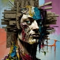 thumbnail image 2 of Study of Internal Turmoil- Canvas Wall Art, 2 of 6
