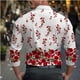thumbnail image 5 of Camisa con estampado 3D de flores para hombre, camisa de manga larga con solapa para primavera y otoño, nueva camisa informal de moda, ropa de calle 5XL para hombre 2024, 5 of 5