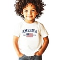 thumbnail image 6 of America Est 1776 Patriotic Shirt for Men Women Kids Family Matching 4th of July American Flag Tee Natural Shirt Youth Large, 6 of 7