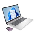 thumbnail image 2 of HP 17.3" HD+ Touchscreen Notebook Intel N100 4GB RAM 128GB UFS Winter Lavender + HP Wireless Mouse + One Year M365 Subscription, 2 of 4