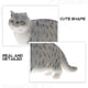thumbnail image 4 of Figura de gato realista, simulación de gato, adorno de escritorio para el hogar, estatua decorativa de gato., 4 of 7