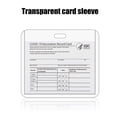 thumbnail image 5 of Protectores De Tarjetas Titulares De Tarjetas De Registro Portatarjetas De Identificación Transparente Para Oficiales Voluntarios De La Policía Vogacara EL017149-02, 5 of 5