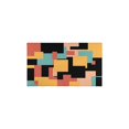 thumbnail image 2 of 2 Piece Yellow Dark Geometric` Rug Kitchen Rug Set, Decor Kitchen Rugs, Absorbent Non-Slip Washable Floor Mats, Home Indoor Runner Rugs 17"x47"+17"x30", 2 of 7