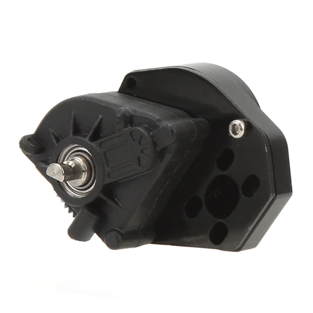 RC Transmission Gear Box, Quiet Rustproof RC Car Gear Box For 1/24 RC Crawler Black,Red