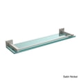 thumbnail image 3 of Montero Collection 22 Inch Glass Shelf with Gallery Rail, 3 of 5