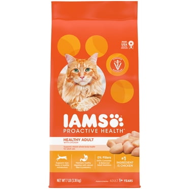 [Multiple Sizes] Iams Proactive Health Healthy Adult with Chicken Dry Cat Food