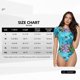 thumbnail image 5 of Balery Corals and Tropical Fish Body de cuello redondo de manga corta para mujer Tops de manga corta Tops básicos-Large, 5 of 7