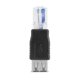thumbnail image 1 of Convertidor de cable de red LAN Ethernet RJ45 macho a USB hembra con cabezal de cristal CHAXIN, 1 of 8