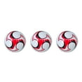 thumbnail image 1 of Guardoinrt Ballon de Soccer pour École Secondaire, Ballon de Soccer Élastique et Anti-Explosion avec Couture Fine, Ballons de Soccer en PVC Anti-corrosion 2 Rouges 3Ensemble, 1 of 6
