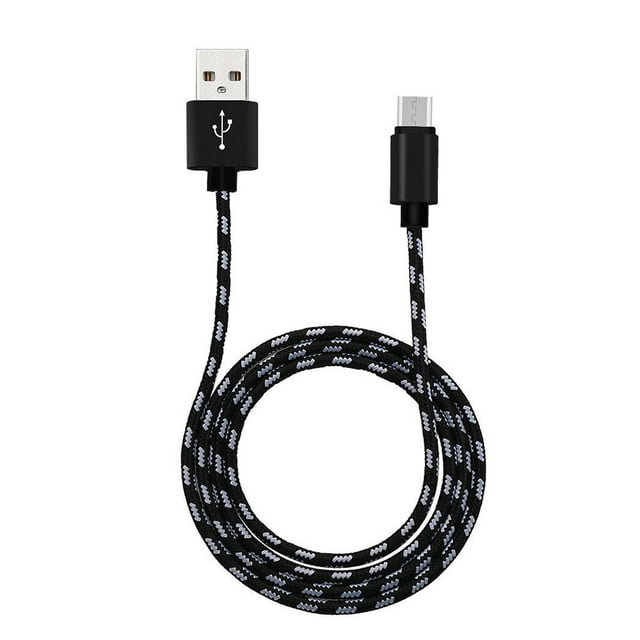 CTIRCHIU 1Set Micro USB Data Sync Charging Cable for General Users with Knitting Cover