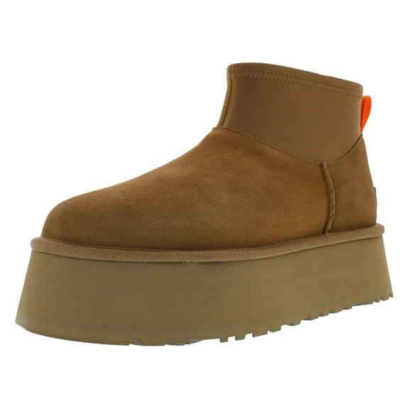 Ugg 'Classic Mini Dipper' Ankle Boots Brown (Women's)