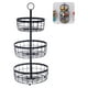 thumbnail image 5 of Cesta De Frutas De 3 Niveles Cestas De Verduras Elegantes Puesto De Frutas Decorativo Cuencos De Verduras De Hierro Cesta De Almacenamiento De Cocina Con Cable Cesta De Encimera Cesta sonducket HA021762-00, 5 of 7