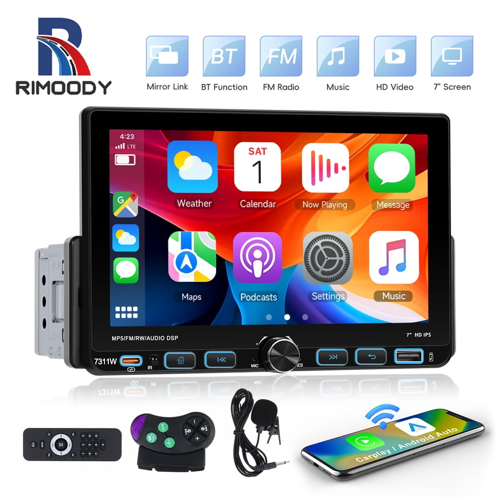 NESA NS-705HB 7″ Multimedia Source Unit w/ Bluetooth 4.0 & Android