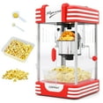 thumbnail image 1 of Costway 3.5 Oz Popcorn Machine with Stainless Steel Kettle, Halogen Light, Kernel Oil Scoops, 1 of 10