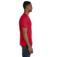 thumbnail image 2 of 982 Anvil Adult Lightweight V-Neck T-Shirt Red S, 2 of 2