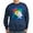 Navy, variant on CafePress - Play Doh Can Splatter Sweatshirt - Classic Crew Neck Sweatshirt