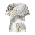 thumbnail image 4 of Black Summer Tops for Women Red Shirts for Women Crop Hide Belly Tunic 2025 Summer, 4 of 5