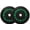 25LB (Pair)/Black and green, variant on Alvantor Olympic Rubber Barbell Bumper Plates for Strength Training and Weight Lifting