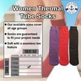 thumbnail image 2 of Yacht & Smith Womens Thermal Crew Socks, Warm Thick Boot Sock For Cold Winter, Bulk, 2 of 7