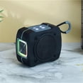 thumbnail image 2 of Mini altavoz Bluetooth inalámbrico con amplificador estéreo, radio FM, tarjeta TF y puerto USB para fiestas., 2 of 5