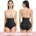 thumbnail image 2 of MISS MOLY Women's Tummy Control Shapewear Panties Firm Control Tame Your Tummy High Waist Lace Brief Body Shaper, 2 of 5