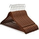 thumbnail image 1 of Pack de 10 Perchas de Madera Maciza con Ranuras Perchas Vintage oso de fresa  Electrónica, 1 of 5