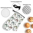 thumbnail image 3 of Cauagu Cute French Bulldog Print Oven Mitts and Pot Holders 4 pcs Set,Extra Thicken Long Kitchen Oven Glove Potholders BBQ Gloves-Oven Mitts and Pot Holders(11 Inch), 3 of 6