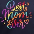 thumbnail image 3 of CafePress - Best Mom Ever Colorful T Shirt - Women's V-Neck Dark T-Shirt, 3 of 4