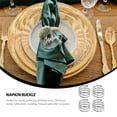thumbnail image 3 of BESTYASH 10Ud Decorativos Para Servilletas Con Para Cenas Y Reuniones, 3 of 8