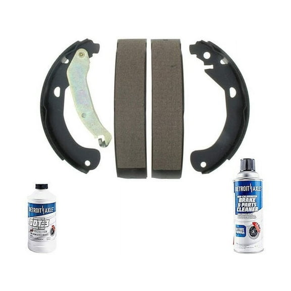 Rear Brake Shoe Set - Compatible with 2003 - 2005 Chevy Cavalier 2004