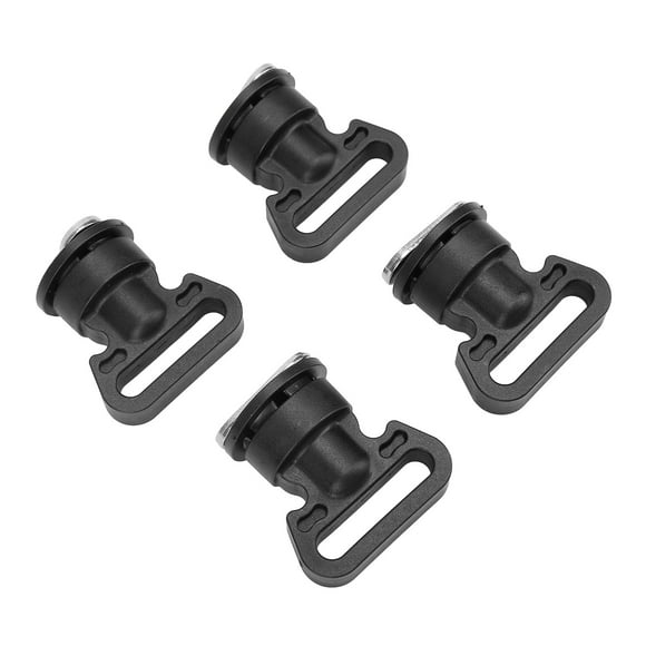 4PCS Track Mount Tie Downs Marine Nylon Rope Securing Fasteners for Motorboat Inflatable Boat Kayak Dinghy
