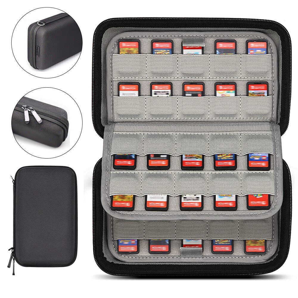 Amazonbasics game storage case for 24 nintendo switch games sales