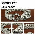 thumbnail image 4 of DESIGNICE Mens Bracelet,Magnetic Closure Mens Jewelry, Lucky Charm Pulseras Para Hombres,Bird Beak, 4 of 4