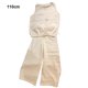 thumbnail image 3 of Guardurnaity Verano Casual estilo niñas Tops pantalones conjunto fiesta banquete niños chaleco pantalones Kit ropa de playa regalo de cumpleaños conjuntos de ropa 110cm, 3 of 6