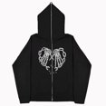 thumbnail image 5 of 2023 Sudaderas con corazones rojos oscuros europeas y americanas para hombres y mujeres, sudaderas con capucha, parejas góticas, sudaderas con cremallera de gran tamaño Harajuku, 5 of 5