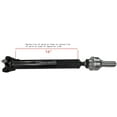 thumbnail image 2 of Bodeman Front Driveshaft/Propshaft Replacement for 2007-2009 Chrysler Aspen, 2004-2009 Dodge Durango - (16" Weld to Weld Length), 2 of 4