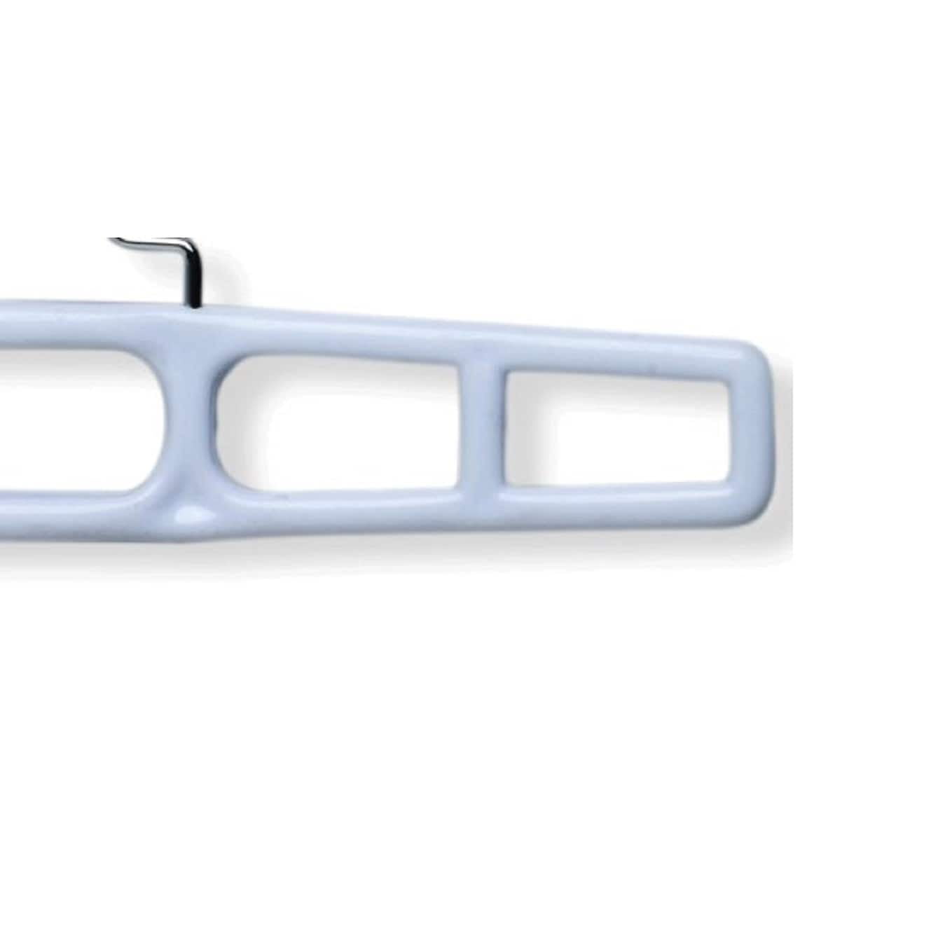 Honey Can Do 2 Pack Plastic Pant Hanger With Clamp White Com