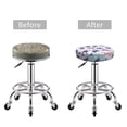 thumbnail image 5 of Kll Ornamental Turtles Round Bar Chair Cushion Cover 13 Inch,Bar Stool Protector With Elastic, Soft Washable, 5 of 7